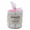 Nécessités par Tendertyme Paquet de 10 gants de toilette : rose