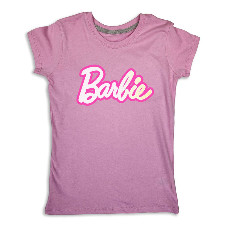 Barbie Short Sleeve Tee - Bonbon -  L