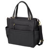 Petunia Pickle Bottom - City Carryall in Black Matte Leatherette - Baby, Infant Toddler