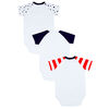 earth by art & eden - Bailey Bodysuit - 3-Pack L/S Bodysuit - Whisper - White Multi, 3 Months