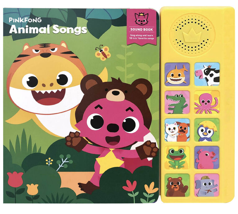 Livre sonore Pinkfong Animal Songs - Édition anglaise