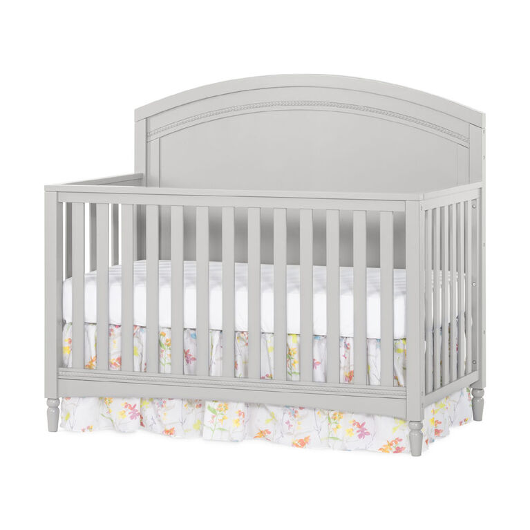 Child Craft Stella 4-in-1 Convertible Crib, Gentle Gray