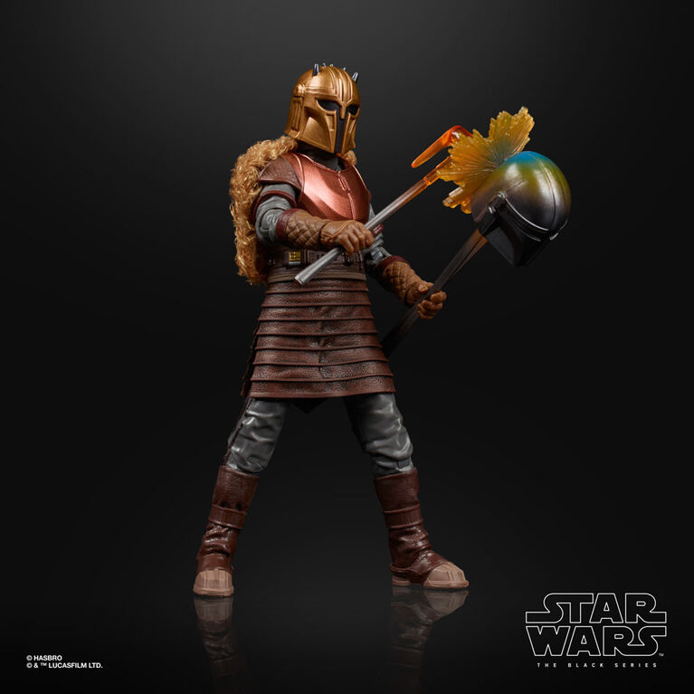 Star Wars The Black Series, figurine articulée de collection The Armorer de 15 cm, The Mandalorian - Édition anglaise - Notre exclusivité