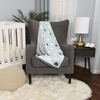 Baby's First by Nemcor Cotton Knit Baby Blanket, Clouds