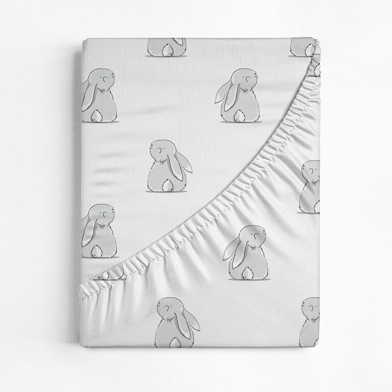 Koala Baby - 1 Piece Percale Sheet Soft Bunnies