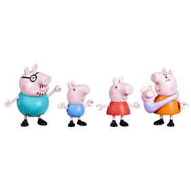 Peppa Pig La famille des cinq de Peppa Set de figurines