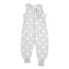 HALO SleepSackToddler - 100% Cotton - Grey Stars  - 2T