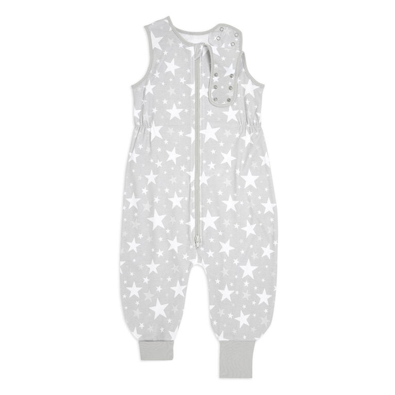 Gigoteuse Halo Sleepsack Toddler - 100% Coton - Grey Stars - 2T