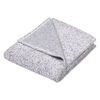 Trend Lab Heathered Gray Sweatshirt Knit Baby Blanket
