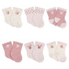Gerber Childrenswear - Paquet de 6 chaussettes en jersey Appley Sweet - 3-6M