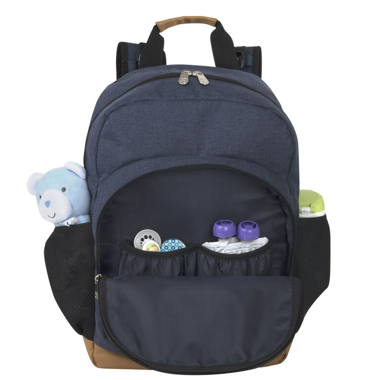 Fisher Price Grayson Diaper Backpack, Denim