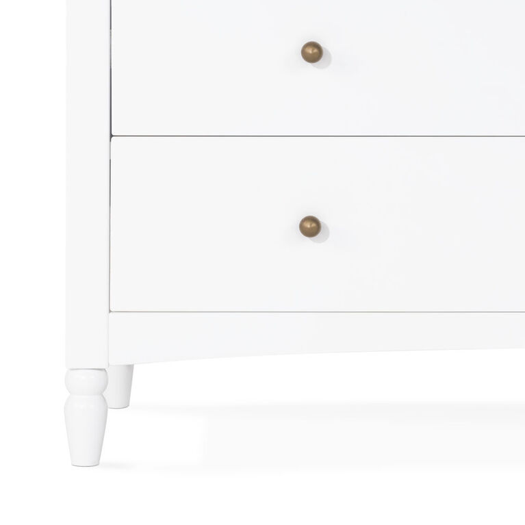 Child Craft Stella 3-Drawer Dresser, Matte White