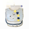 Koala Baby - 3 Pack Blue Dinosaur 3D Jersey