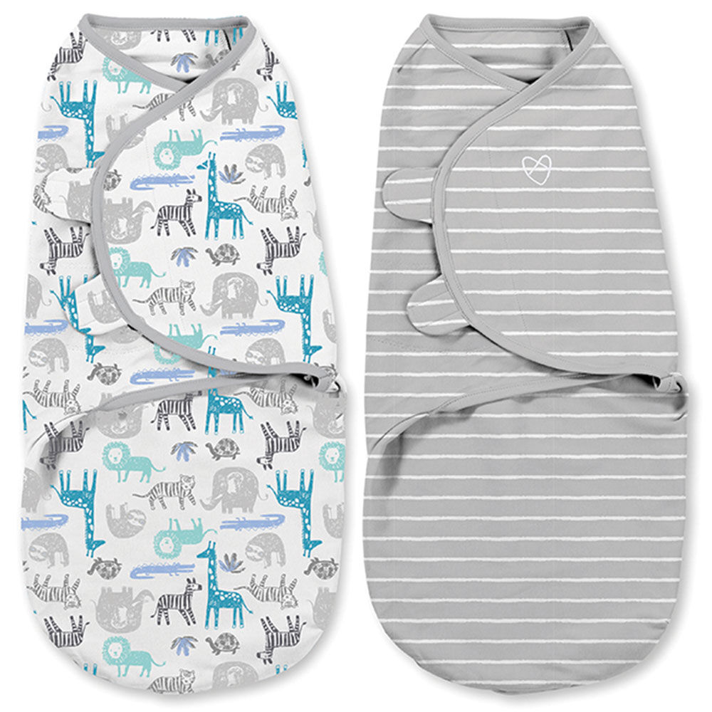 SwaddleMe Original Organic It s Zoo Cute