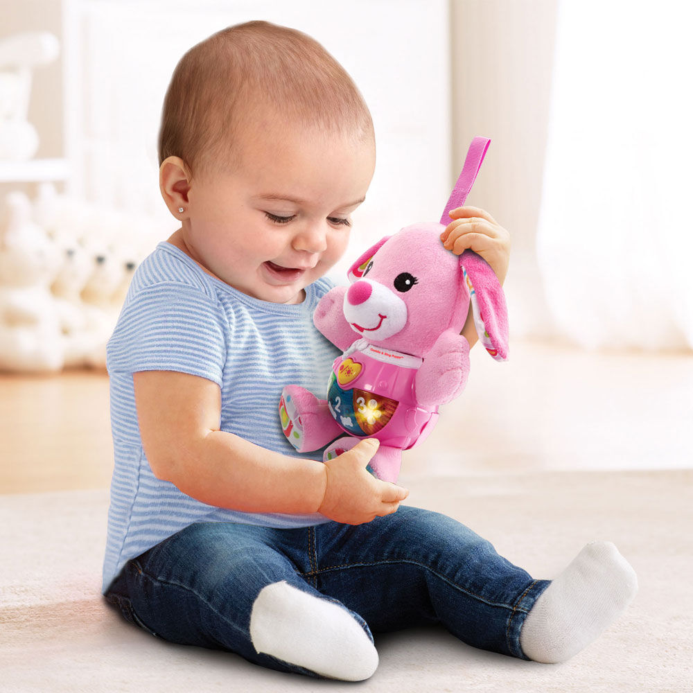 Vtech cuddle and sing puppy top