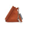 JJ Cole Vegan Leather Pacifier Pyramid - Cognac