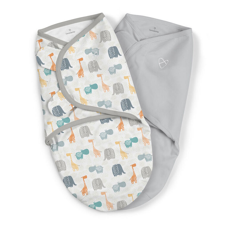 Couverture-sac originale SwaddleMeMD -jungle bohème.