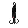 Nuby Deluxe Car Seat & Stroller Hooks, 2 Pack - Black