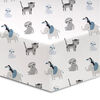 Koala Baby - Crib Sheet 1 pack white/Grey