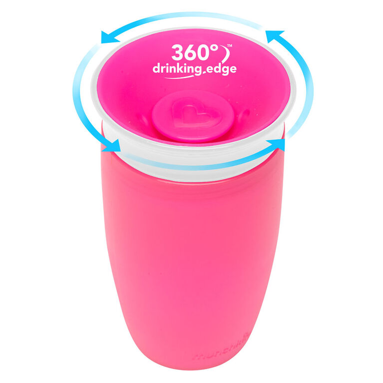 Munchkin Tasse Anti Gouttes Miracle 360 Rose Babies R Us Canada Munchkin Tasse Anti Gouttes Miracle 360 Rose Babies R Us Canada