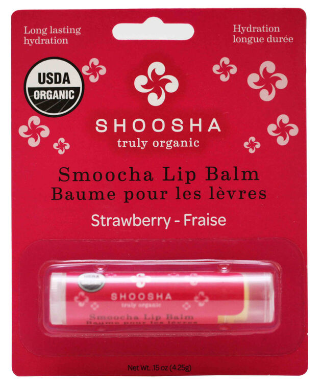 Shoosha Smoocha Baume pour les Lèvres - Fraise.
