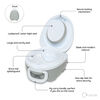 My Carry Potty - Portable Toddler Toilet Seat - Grey