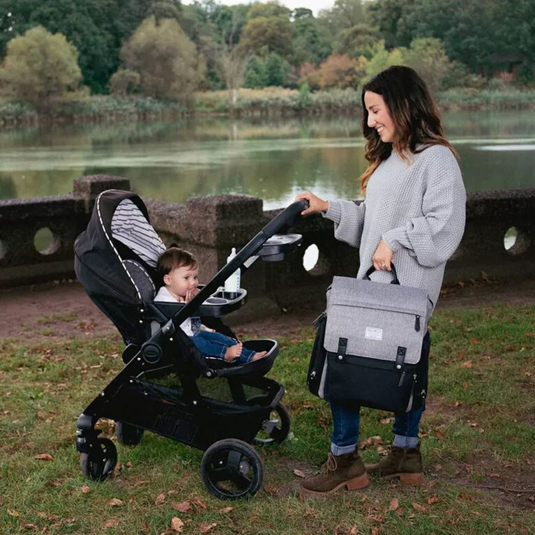 Sac a couches avec bretelles Cascade d'Eddie Bauer - Noir et gris