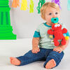 Tétine apaisante sans BPA avec jouet en peluche Sesame Street Cozy Coo - Elmo