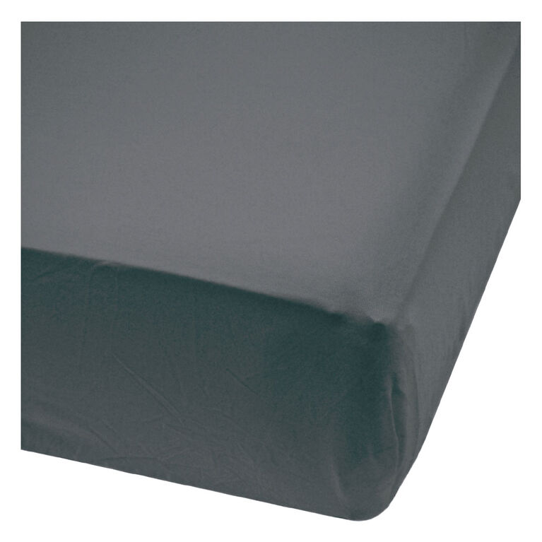 Perlimpinpin-Drap contour en bambou-Charcoal