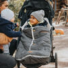 JJ Cole Urban Bundleme Toddler Bunting Bag - Heather Grey