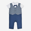 Rococo Vest Coverall Navy 18/24M