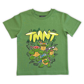 T-shirt &agrave; manches courtes Teenage Mutant Ninja Turtles - Vert 