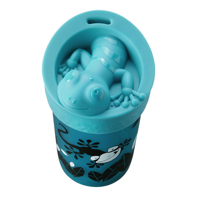 Tommee Tippee No Knock Toddler Cup with Lid , Gecko - 18+ months, 1 pack