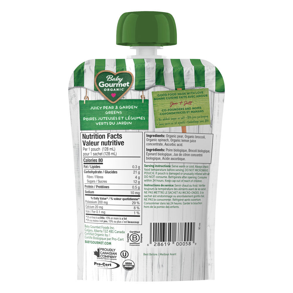 Baby gourmet 2024 food pouches