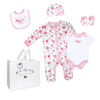 Rock a Bye Baby Floral Layette Gift Bag Set 3-6m