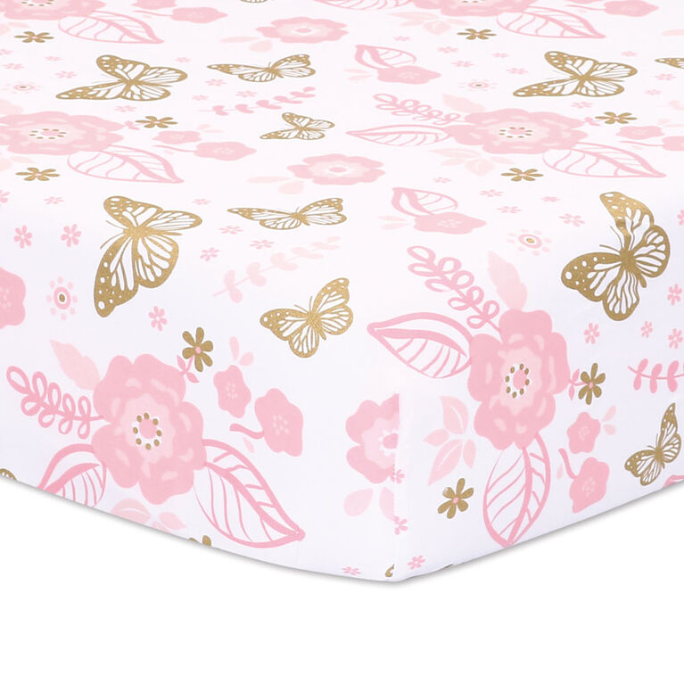 Belle Butterfly Dreams 3-Piece Crib Bedding Set - R Exclusive