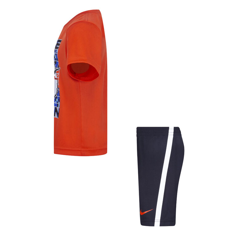 Nike DRI-FIT Shorts Set - Black - Size 5