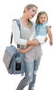 bblüv Ultra Diaper Bag - Heather Grey