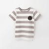little styler graphic tee, 18-24m - light grey
