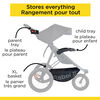 Rebel Jogging Stroller - Black/Grey