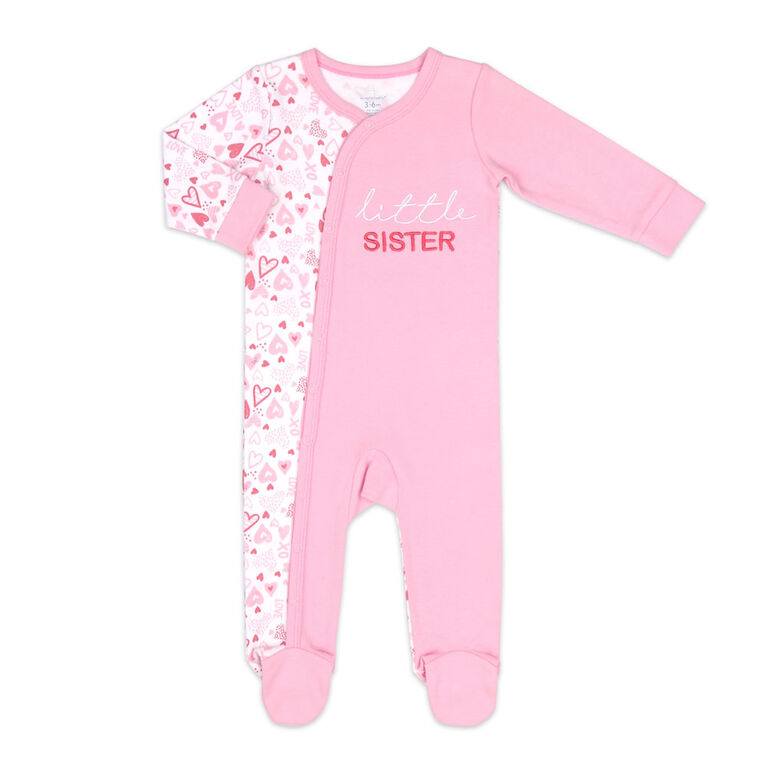 Koala Baby Little Sister Long Sleeve Sleeper - Size 0-3 Months