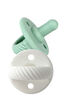 Itzy Ritzy - Sweetie Soother Silicone Pacifier - Cable White/Green