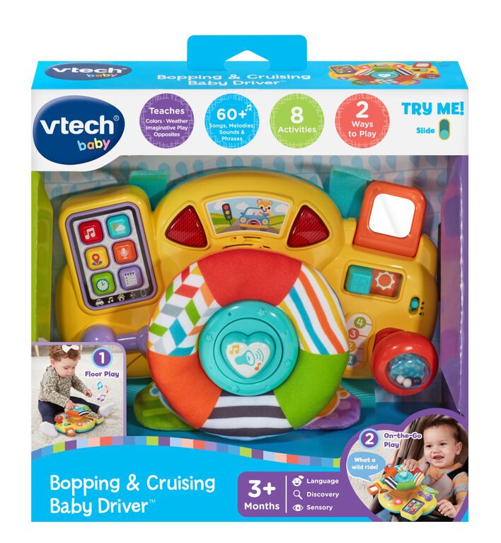 VTech Baby Bopping & Cruising Baby Driver - English Edition