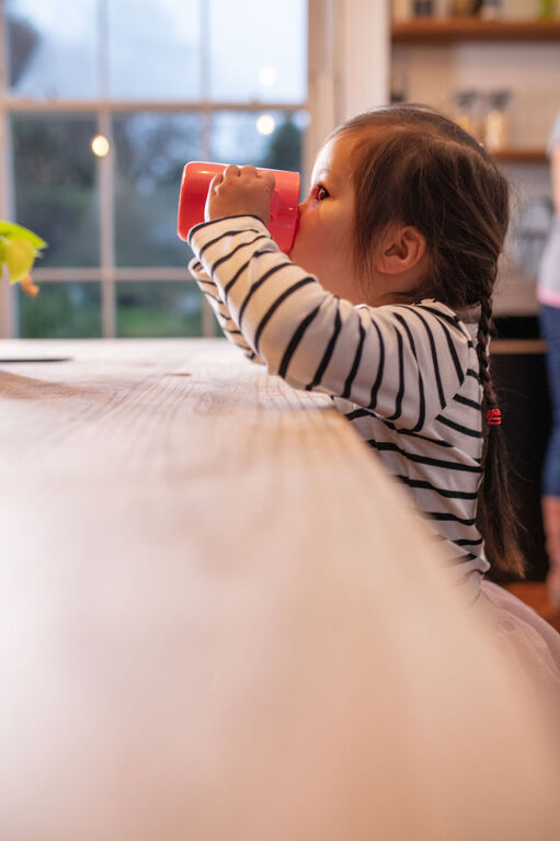 Tommee Tippee Easiflow 360° Spill-Proof Cup with Travel Lid 8oz, 12m+, 1-Pack, Elephant