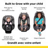 Siège d'auto 3 en 1 Grow and Go + barre antirebond  de Safety 1st - Shadow - Notre exclusivité