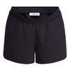 Motherhood Smocked Waist Short-Black-M