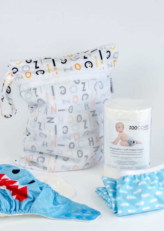 ZOOCCHINI - Disposable Cloth Diaper Liners - 100 sheets