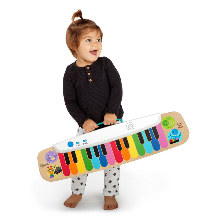 Notes & Keys Magic Touch Wooden Electronic Keyboard Toddler Toy