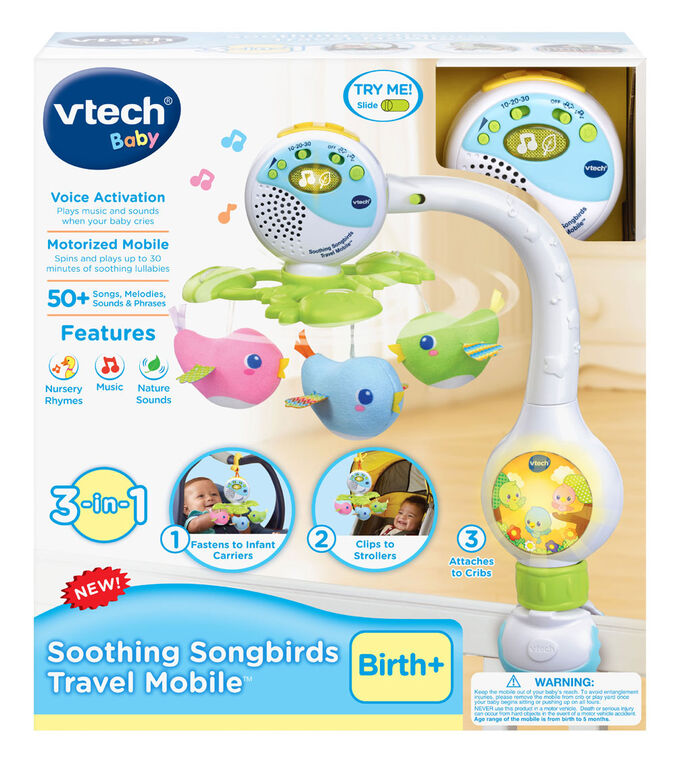 VTech Soothing Songbirds Travel Mobile  - English Edition