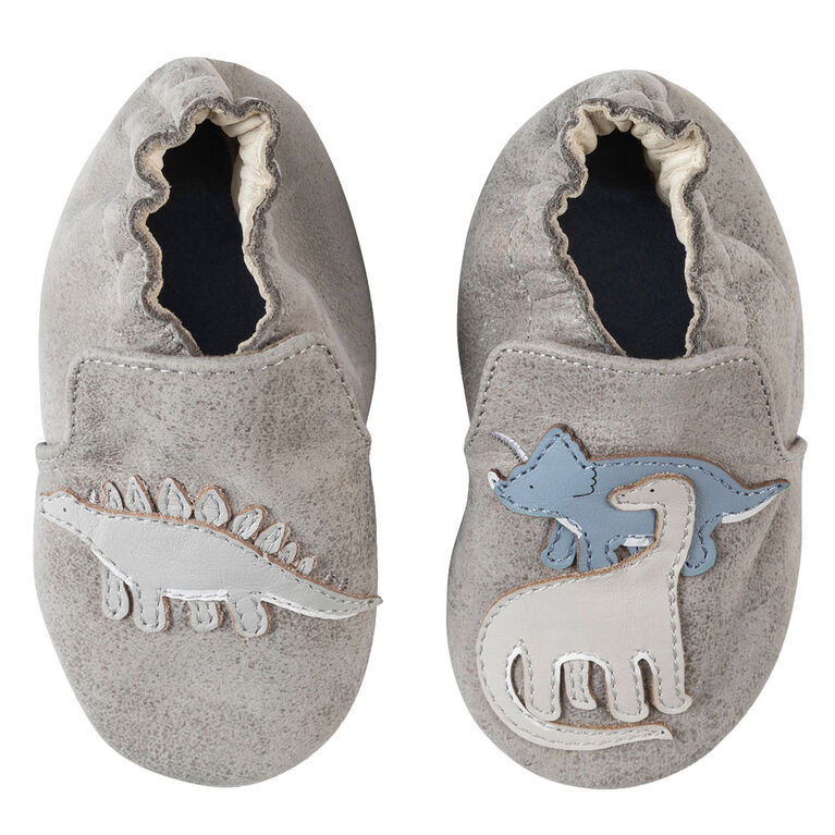 Robeez Soft Soles Ramsey Grey 0 6m Babies R Us Canada